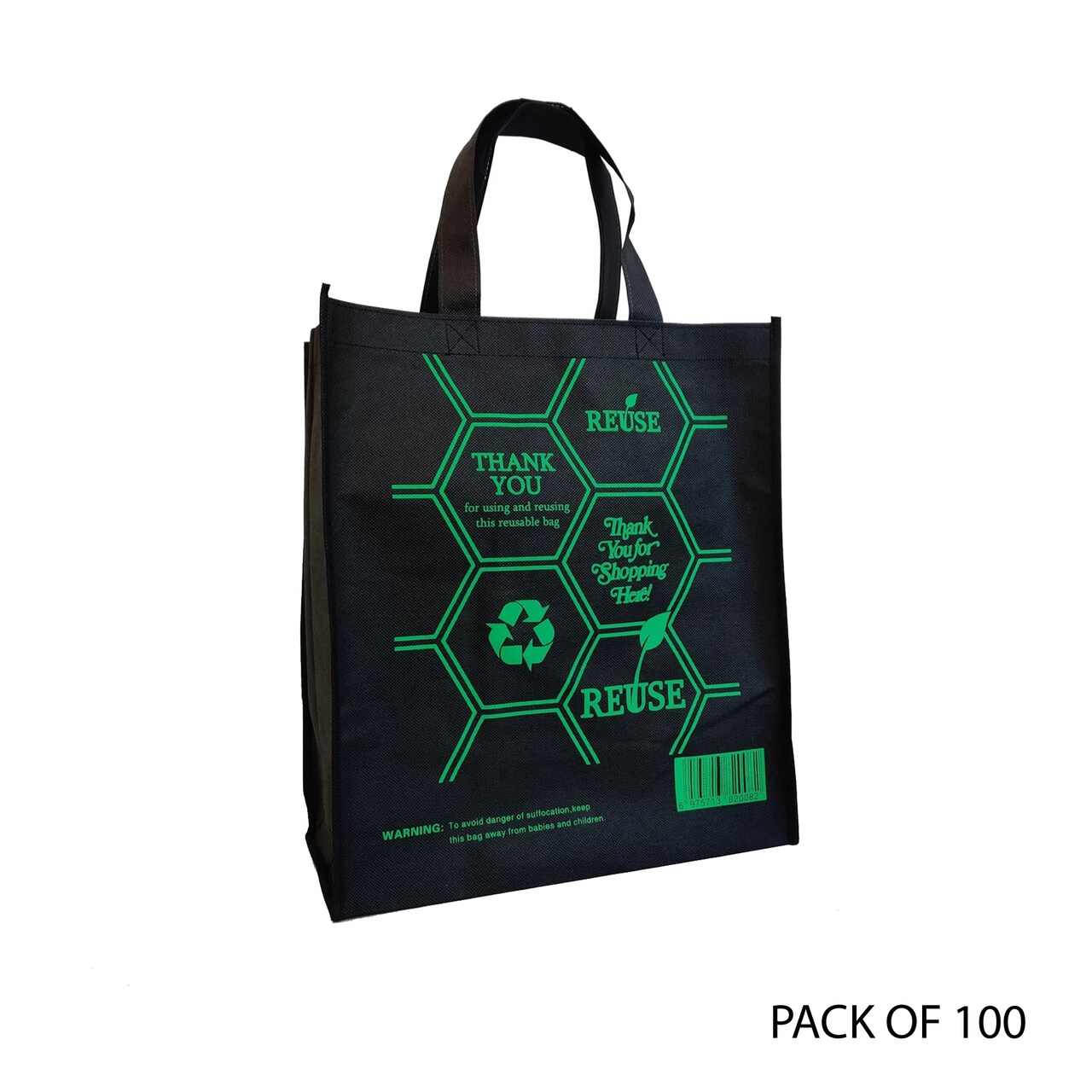 Multi-Pack Non-Woven Tote Bags for Shopping & Groceries | Shopping Experience the Best Non-woven tote bags | Raheev®